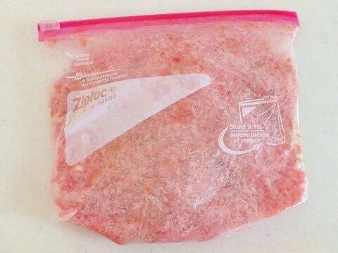 下味冷凍保存★肉味噌の素